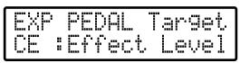 ROLAND GT-3 - Réglages de la pédale de contrôle - 4