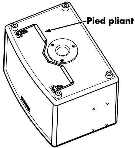 ROLAND AC-90 - Utilisation du pied pliant - 2