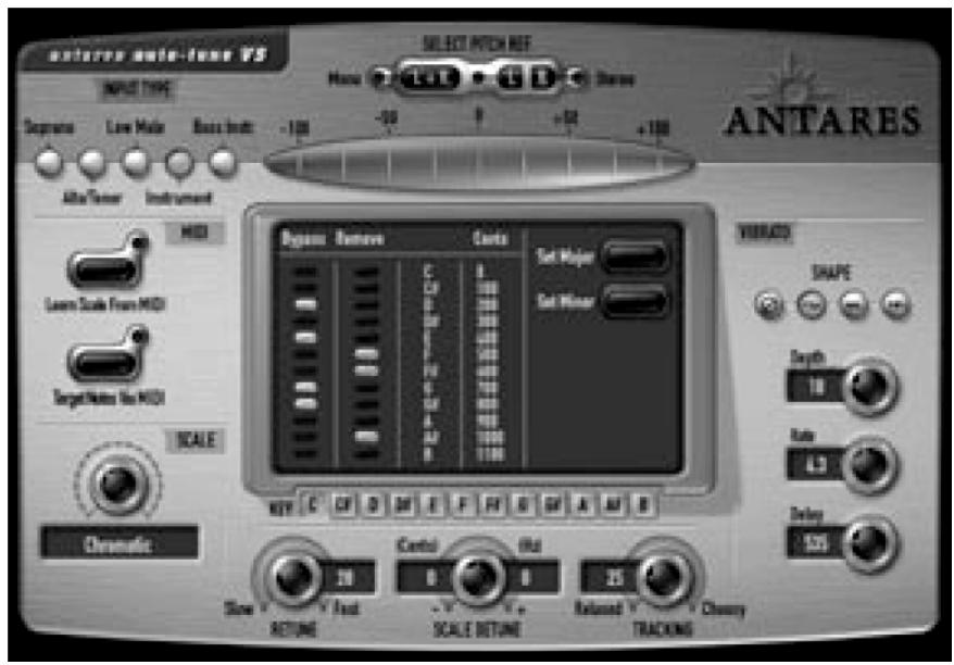 ROLAND ANTARES AUTO-TUNE VS - 2: Réglages d'Auto-Tune VS - 1