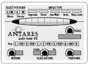 ROLAND ANTARES AUTO-TUNE VS - 2: Réglages d'Auto-Tune VS - 2