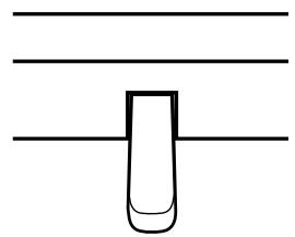 ROLAND AT15 - Utilisation d'une pédale de sourdine (Damper Pedal) - 1
