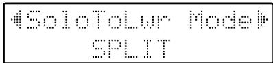 ROLAND AT15 - Superposition du son Solo et du son Lower (Solo To Lower Mode) - 1