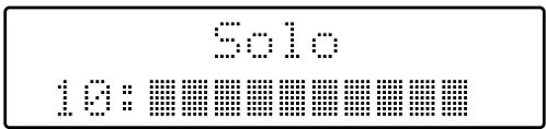 ROLAND AT15 - Réglez le volume des différentes parties à l'aide des boutons [▲] et [▼] correspondants. - 1