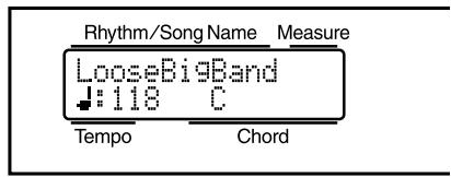 Rhythm/Song Name Measure LooseBigBand J:118 C Tempo Chord
