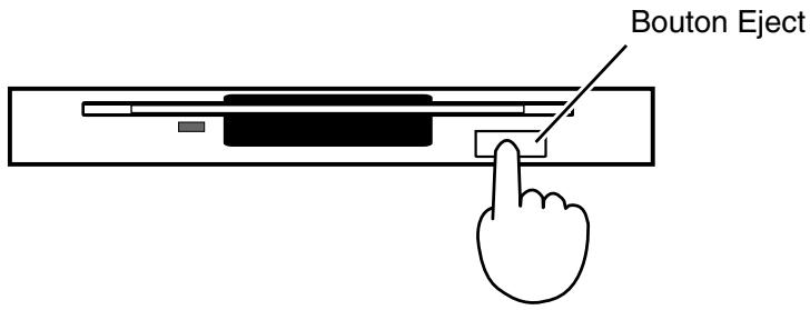 Bouton Eject