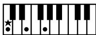 ROLAND AT15 - Liste des accords - 1