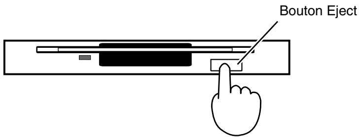 Bouton Eject