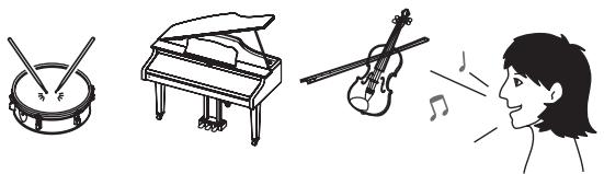 ROLAND CD-2 - Enregistrement à partir des micros incorporés - 2