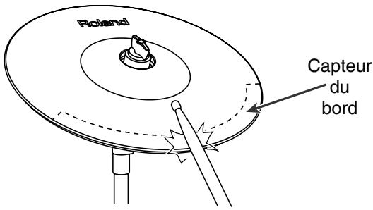 ROLAND CY-12C - Frappe sur le bord - 2