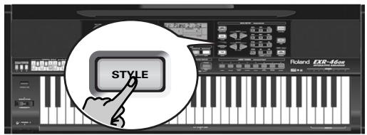 ROLAND EXR-46 OR - Reproduire une démo de styles - 1