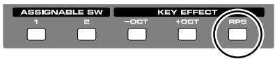 ROLAND FANTOM X6 - Utilisation de la fonction RPS pendant une prestation - 1