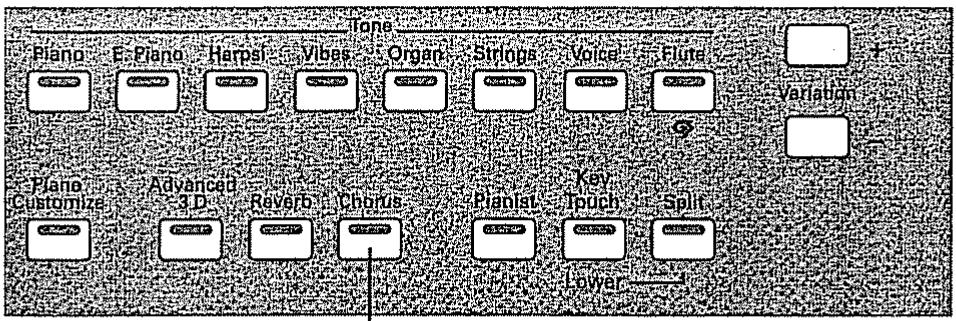 ROLAND HP-337 E - Enrichir le son (effet Chorus) - 1