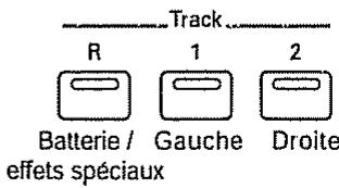 Track R 1 2 Batterie / Gauche Droite effets spéciaux