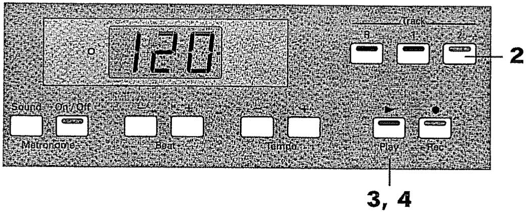 ROLAND HP-337 E - Exercice pour la main droite - 1