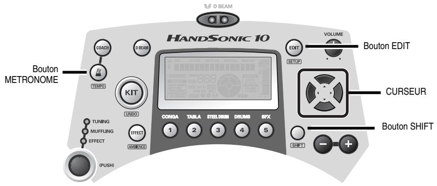 ROLAND HPD-10 - Nommer un kit - 5