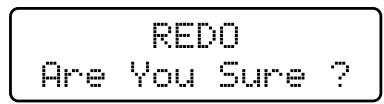 ROLAND JX-305 - Pressez [UNDO/REDO] une fois encore. - 1