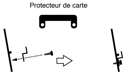 ROLAND JX-305 - Installation du protecteur de carte - 1