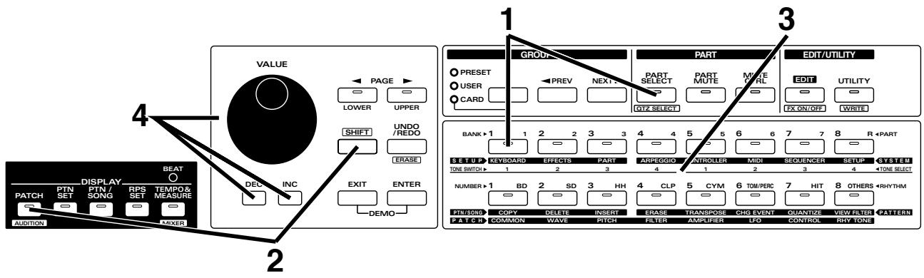 ROLAND JX-305 - Écoute dessonstraitéspar effet(Audition) - 1