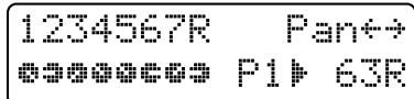 ROLAND JX-305 - Réglage du panoramaque de chaque partie (Pan) - 1