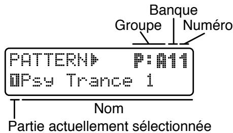 ROLAND JX-305 - Selection d'un pattern - 2