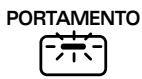 ROLAND JX-305 - Pressez [PORTAMENTO]. - 1