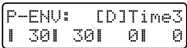 ROLAND JX-305 - Réglages d'enveloppe de hauteur - 4