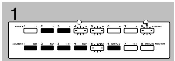 ROLAND JX-305 - Référencement des patterns à rappeler - 2