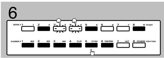 ROLAND JX-305 - Référencement des patterns à rappeler - 5