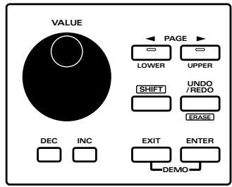 ROLAND JX-305 - Modification d'une valeur - 1