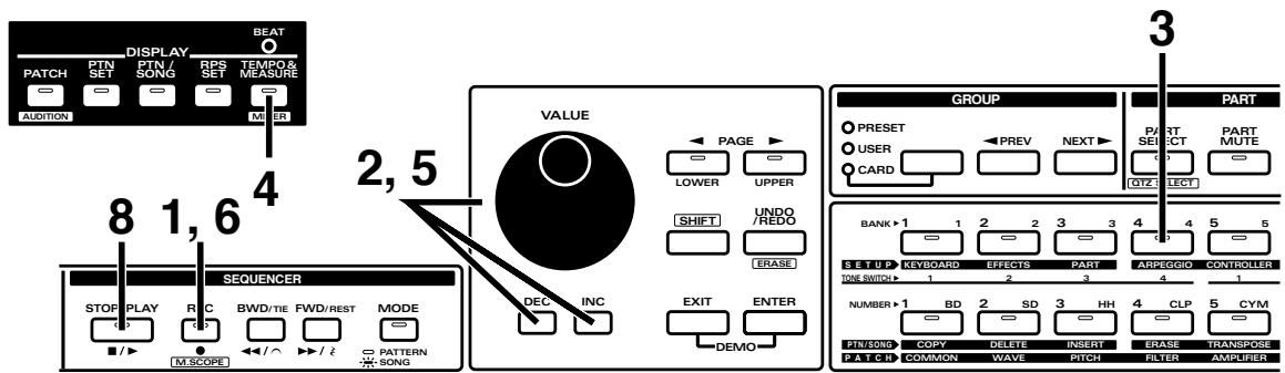 ROLAND JX-305 - Enregistrement de la ligne principale (solo ou Lead) - 1