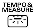 ROLAND JX-305 - Dans la section DISPLAY, pressez [TEMPO&amp; MEASURE]. - 1