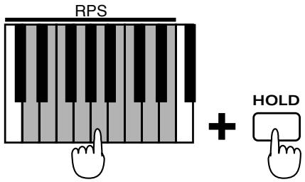 ROLAND JX-305 - Maintien de phrases spécifiques - 1