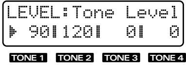 ROLAND JX-305 - Selection du tone à éditer - 1