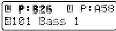 ROLAND JX-305 - Pressez [LOWER]. - 2