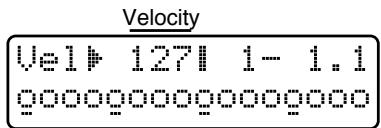 ROLAND JX-305 - Velocity (dynamique) - 1