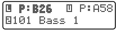 ROLAND JX-305 - Pressez [LOWER]. - 2