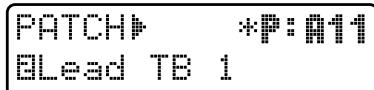 ROLAND JX-305 - Pour quitter les pages d'edition, pressez [EDIT] ou [EXIT]. - 1