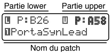 ROLAND JX-305 - Jeu de patches différents avec les mains gauche et droite (Split) - 2