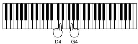 ROLAND JX-305 - Spécifier la valeur que vous désirez ajouter (ou retrancher) à la valeur de Gate Time. - 1