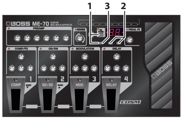 ROLAND ME-70 - Guardado del tono createo como tono EZ - 1