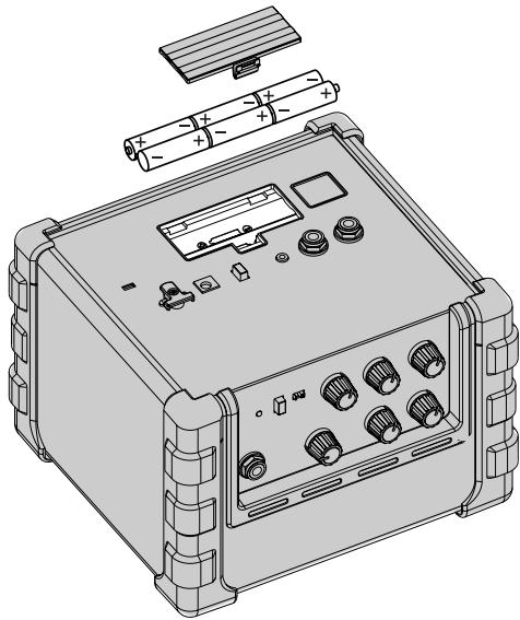 ROLAND MICRO CUBE - Remarque à propos des piles - 1