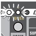 ROLAND MICRO CUBE BASS RX - Pulse el botón TUNER. - 4