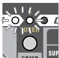 ROLAND MICRO CUBE BASS RX - Suonare una singolanota sullacorda aperta che si desidera accordare. - 5