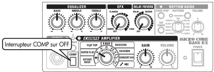 ROLAND MICRO CUBE BASS RX - All round (super flat) - 1
