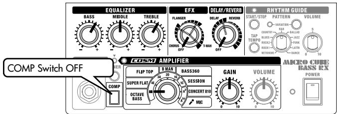 ROLAND MICRO CUBE BASS RX - OCTAVE IMAGE (OCTAVE BASS) - 1