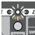 ROLAND MICRO CUBE BASS RX - Pulse el botón TUNER. - 5