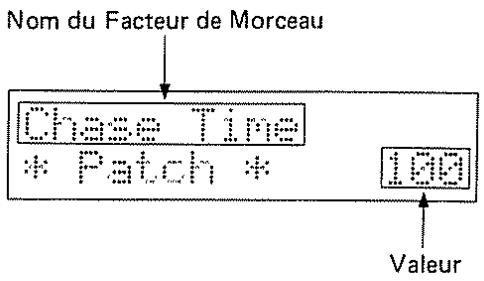 Nom du Facteur de Morceau Chase Time * Patch * 100 Valeur