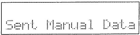 Sent Manual Data