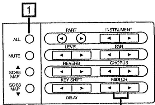 ROLAND SC-88 PRO - - Emploi de messages MIDI pour sélectionner les patches - 2