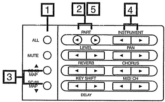 ROLAND SC-88 PRO - Comment faire les réglages - 2